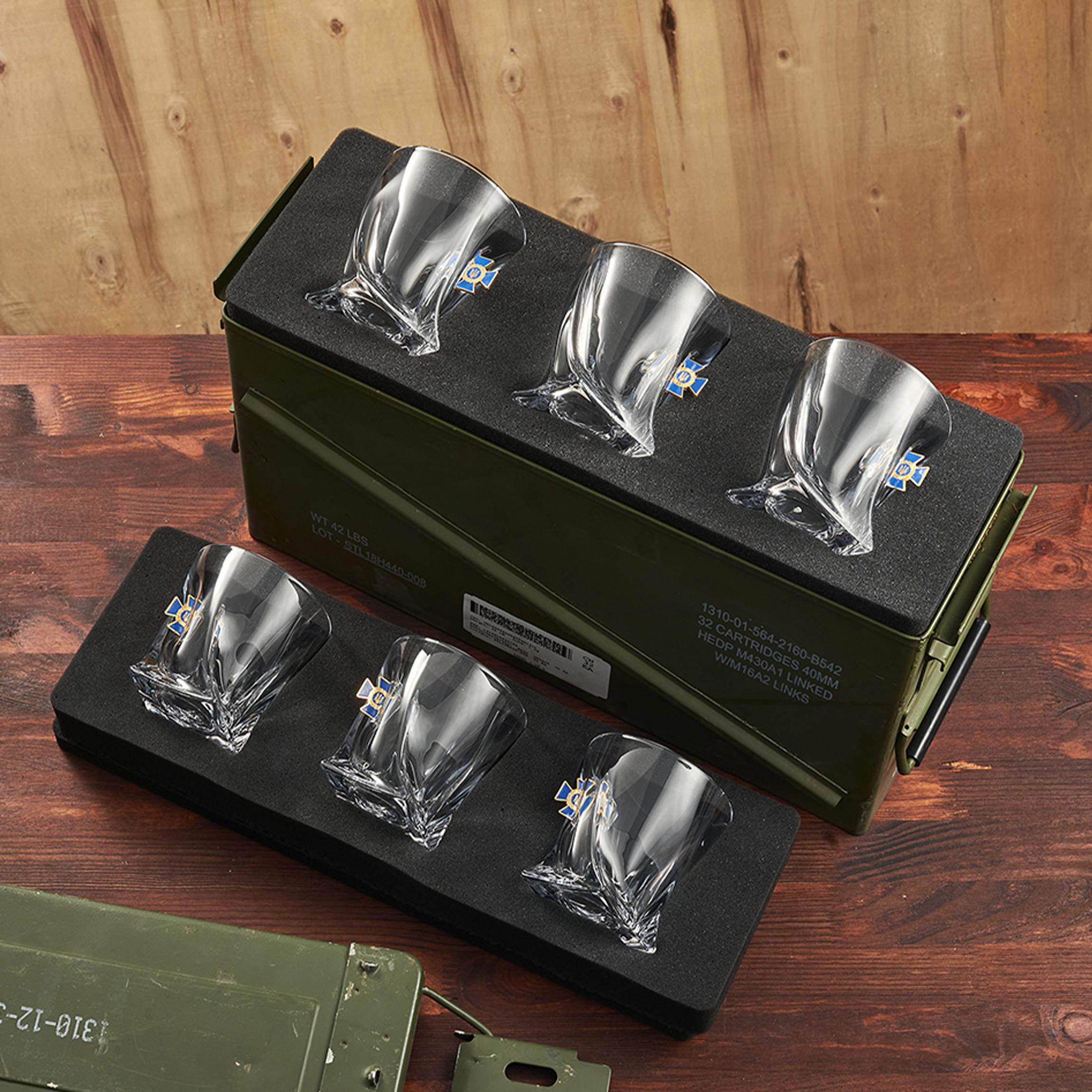 Набор VSKLO БК большой хрустальные стаканы СБУ (28919141)