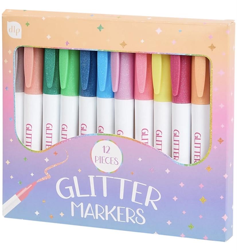 Маркери глітерні з блискітками 12 шт. (2638327522) Маркери глітерні з блискітками 12 шт. (2638327522)