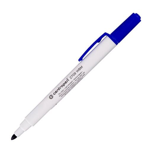 Маркер Centropen для сухостиральної дошки 1-2 мм Синій (2709/03)