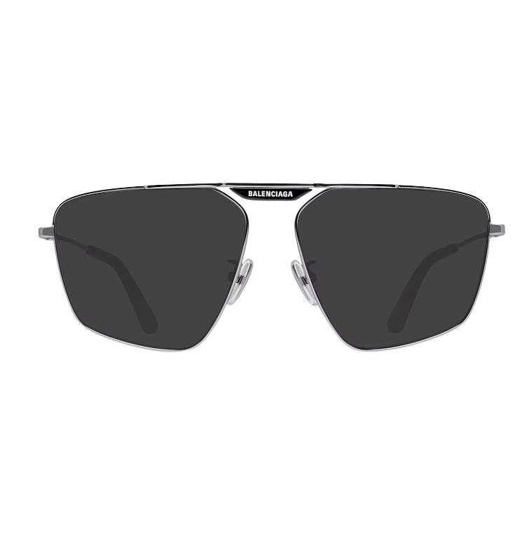 ᐉ Очки Balenciaga Tag 2.0 Navigator Sunglasses in Black