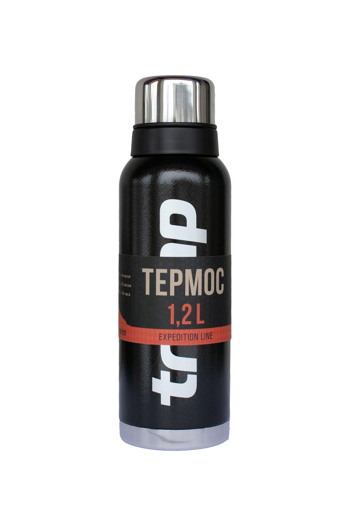 Термос Tramp Expedition Line 1,2 L Черный (TRA-TRC-028)