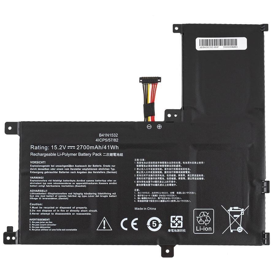 Аккумулятор для ноутбука Asus Q504UA 2700 mAh 15,2V (138540)
