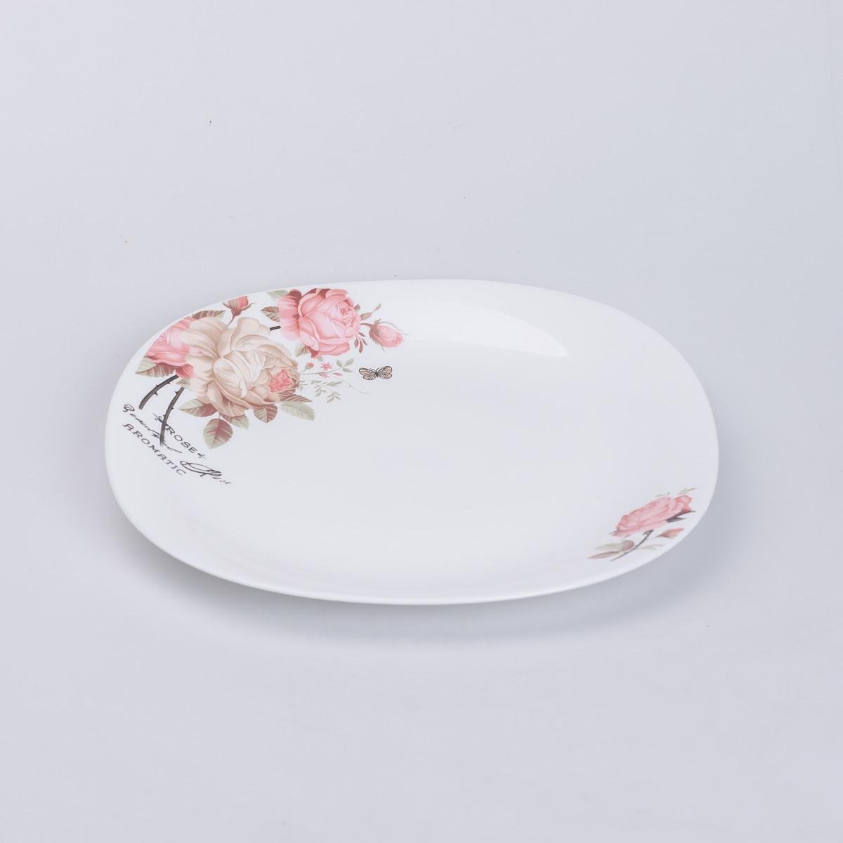 Столовий сервіз керамічний на 6 персон 18 тарілок Білий - фото 3 Столовий сервіз керамічний на 6 персон 18 тарілок Білий - фото 3