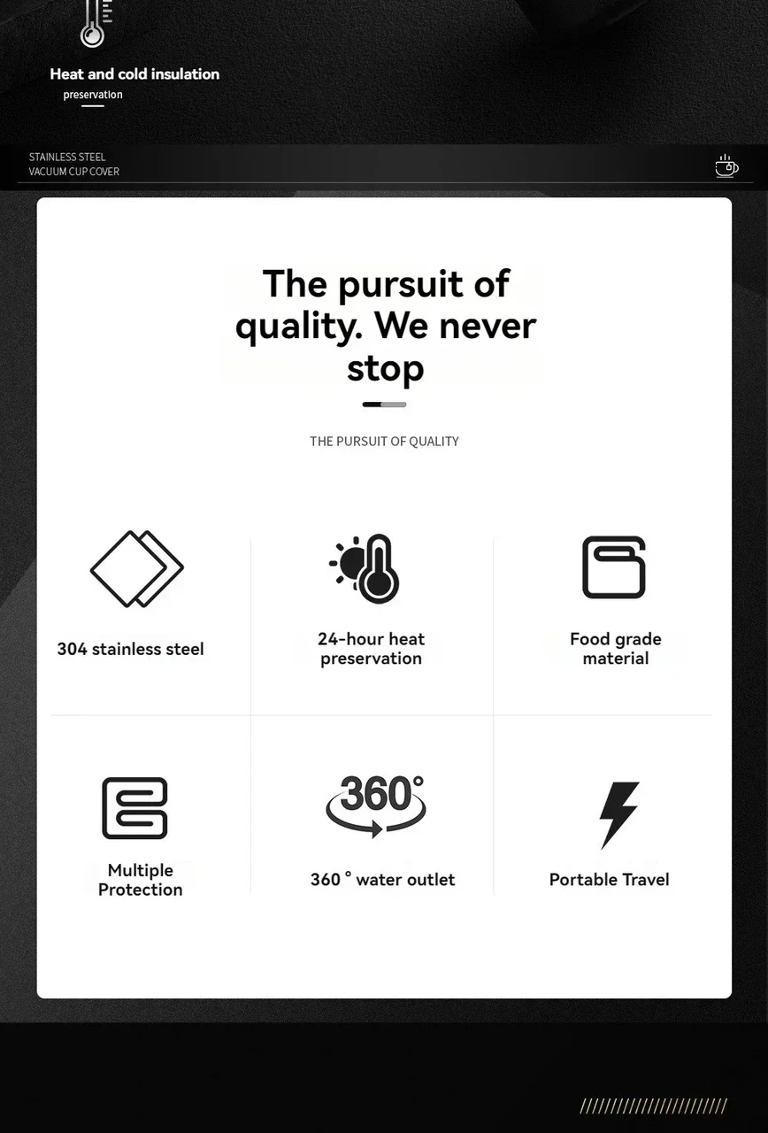 Термос Vacuum Flask SET вакуумный из нержавеющей стали Розовый - фото 8 Термос Vacuum Flask SET вакуумный из нержавеющей стали Розовый - фото 8