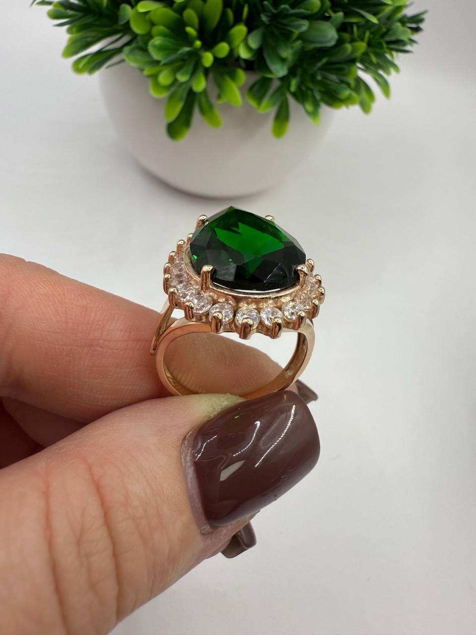 Срібна каблучка 925 проба в позолоті Гюрем Султан/Хюрем (2554492936) - фото 3