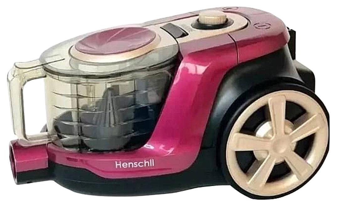 Пилосос циклонного типу Henschll XN-1988 з контейнером 4 л 3000 Вт Бордовий (XN-1988.1) - фото 7
