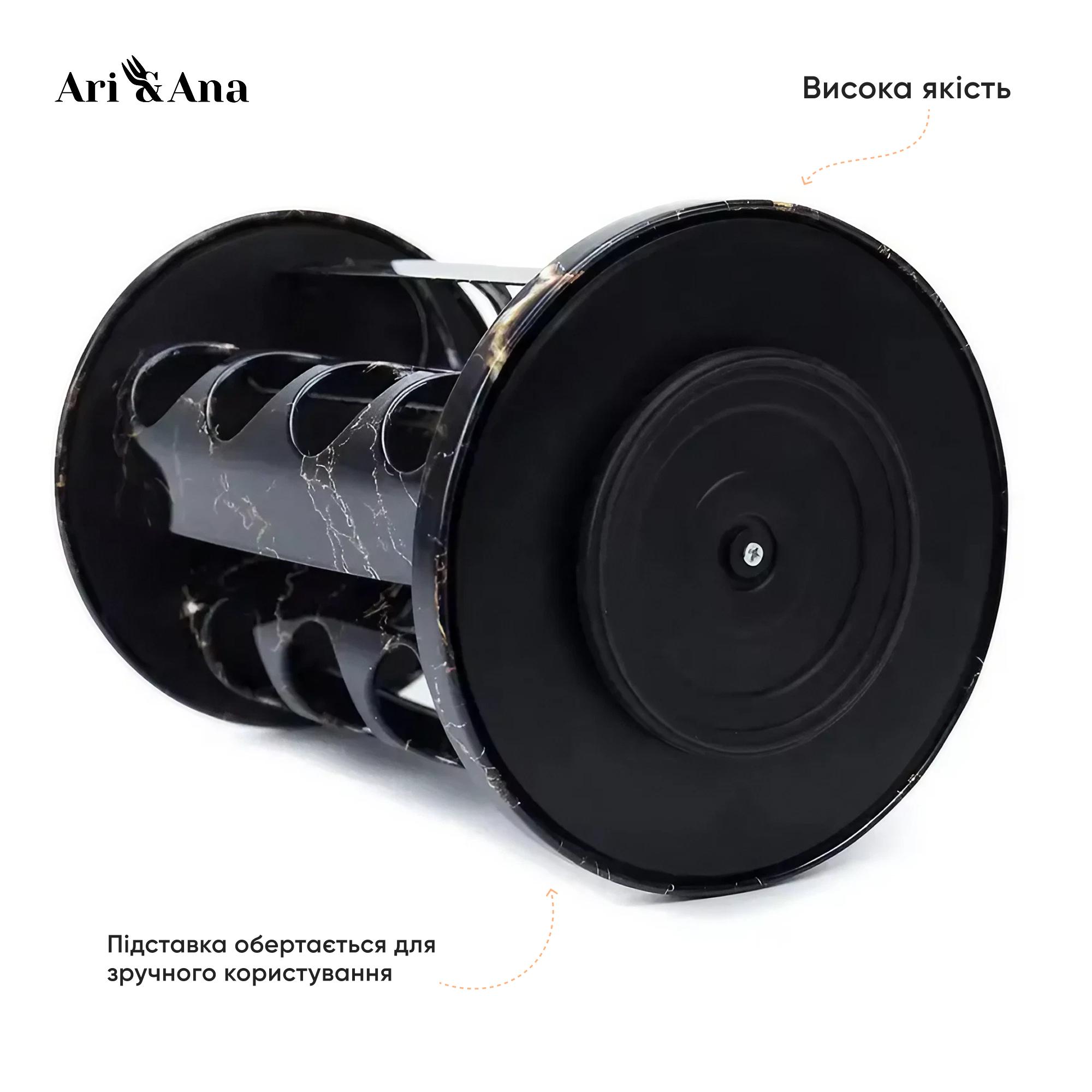 Набір ємностей для спецій Ari/Anaна на круглій підставці 16 шт. - фото 5 Набір ємностей для спецій Ari/Anaна на круглій підставці 16 шт. - фото 5