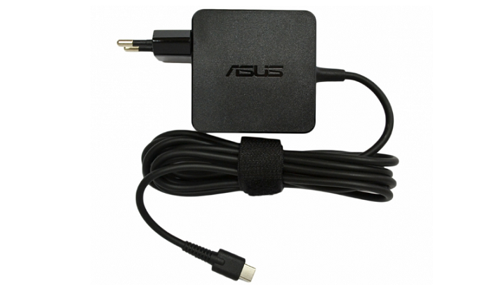 Блок питания для ноутбука Asus квадратный USB-C 45W 20V 2,25A Type-C (1600437127)
