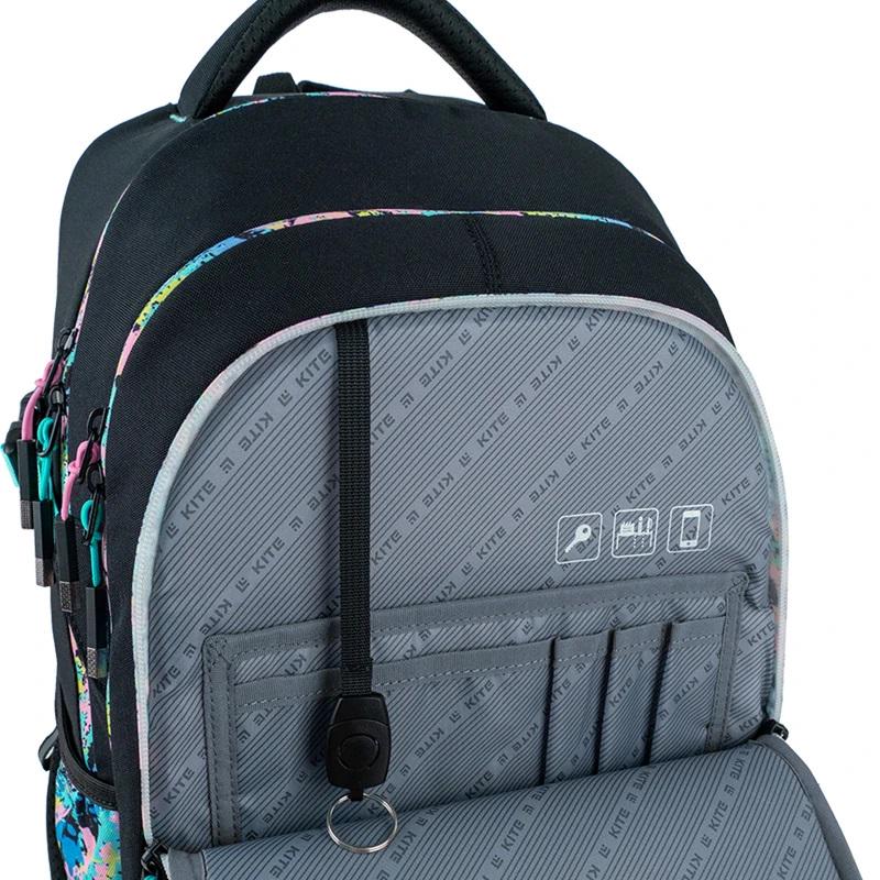 Школьный рюкзак KITE Education teens K24-727L-1 с ортопедической спинкой (994432) - фото 15 Школьный рюкзак KITE Education teens K24-727L-1 с ортопедической спинкой (994432) - фото 15
