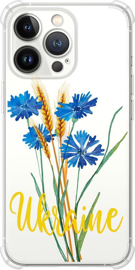 Чехол на iPhone 13 Pro Ukraine v2 (5445sp-2372-42517)