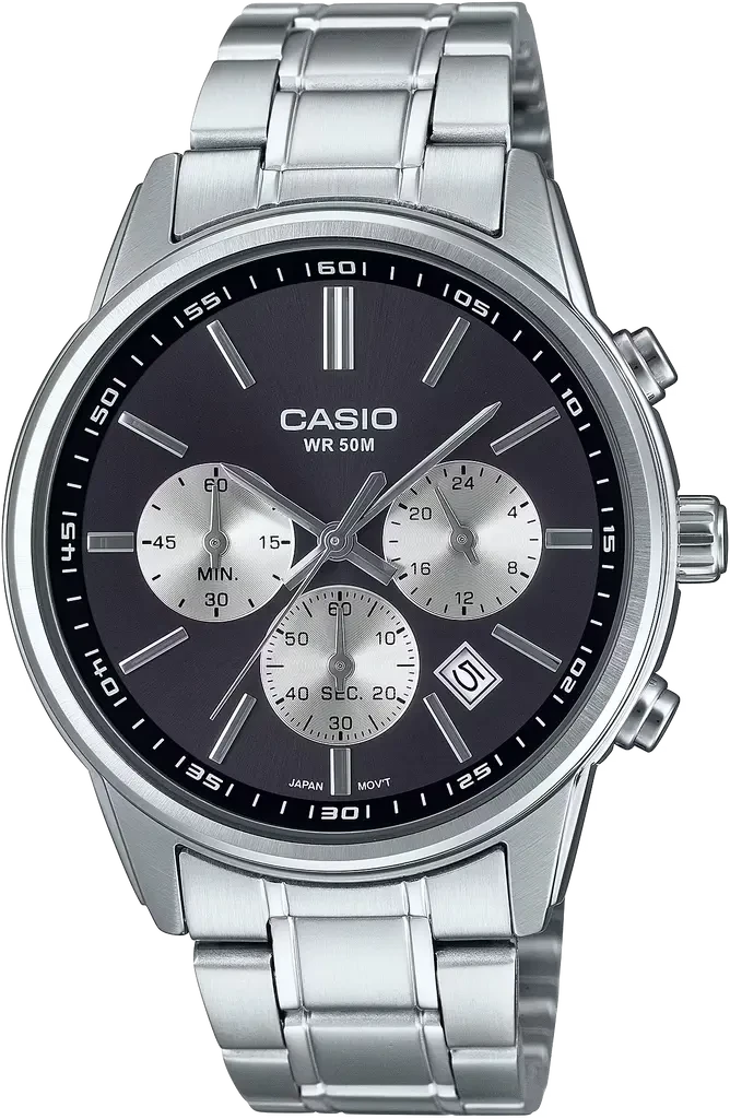 Наручные часы мужские Casio MTP-E515D-1A Timeless Collection Черный (2824850438)