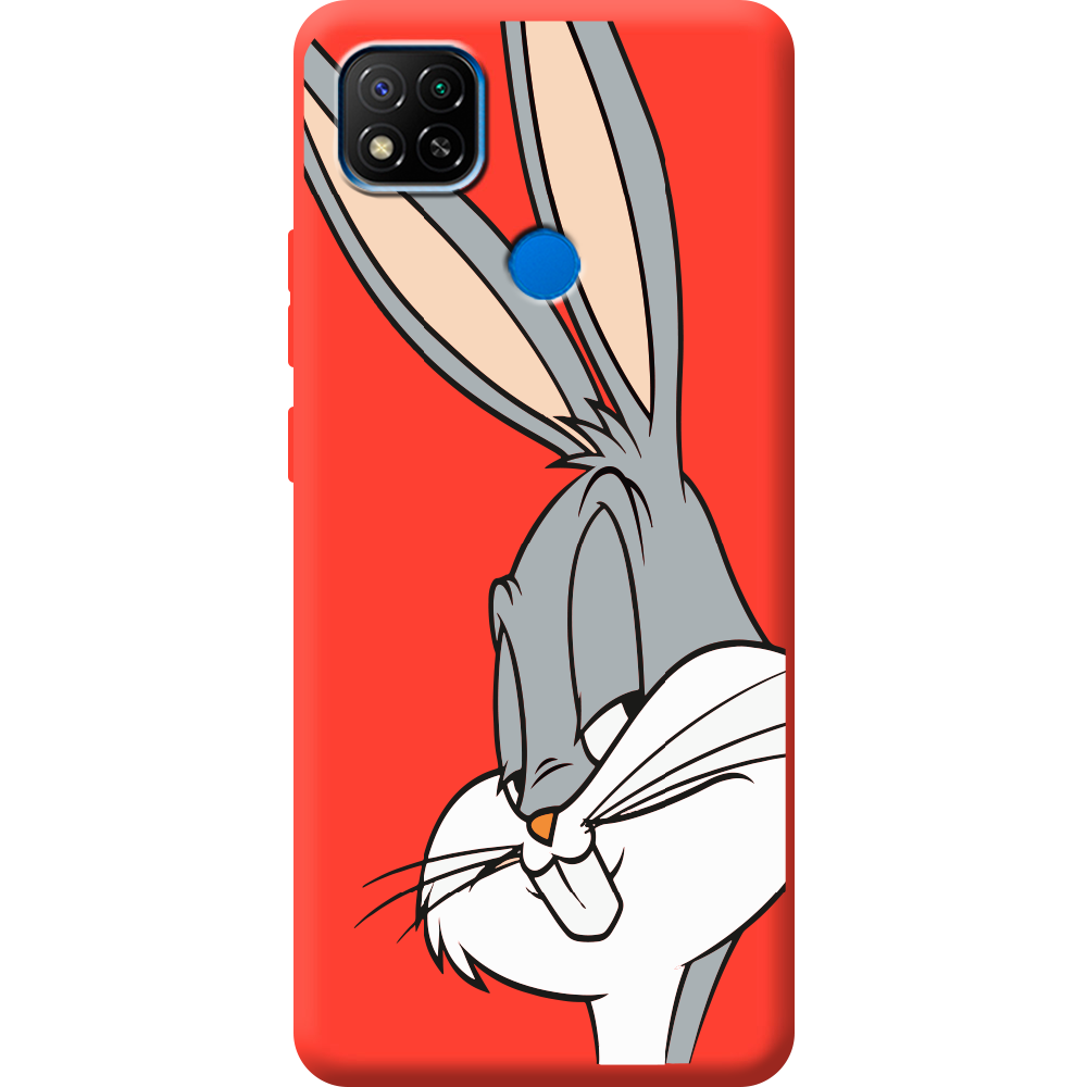Чехол BoxFace Xiaomi Redmi 9C Lucky Rabbit Красный силикон (40879-bk81-44021)
