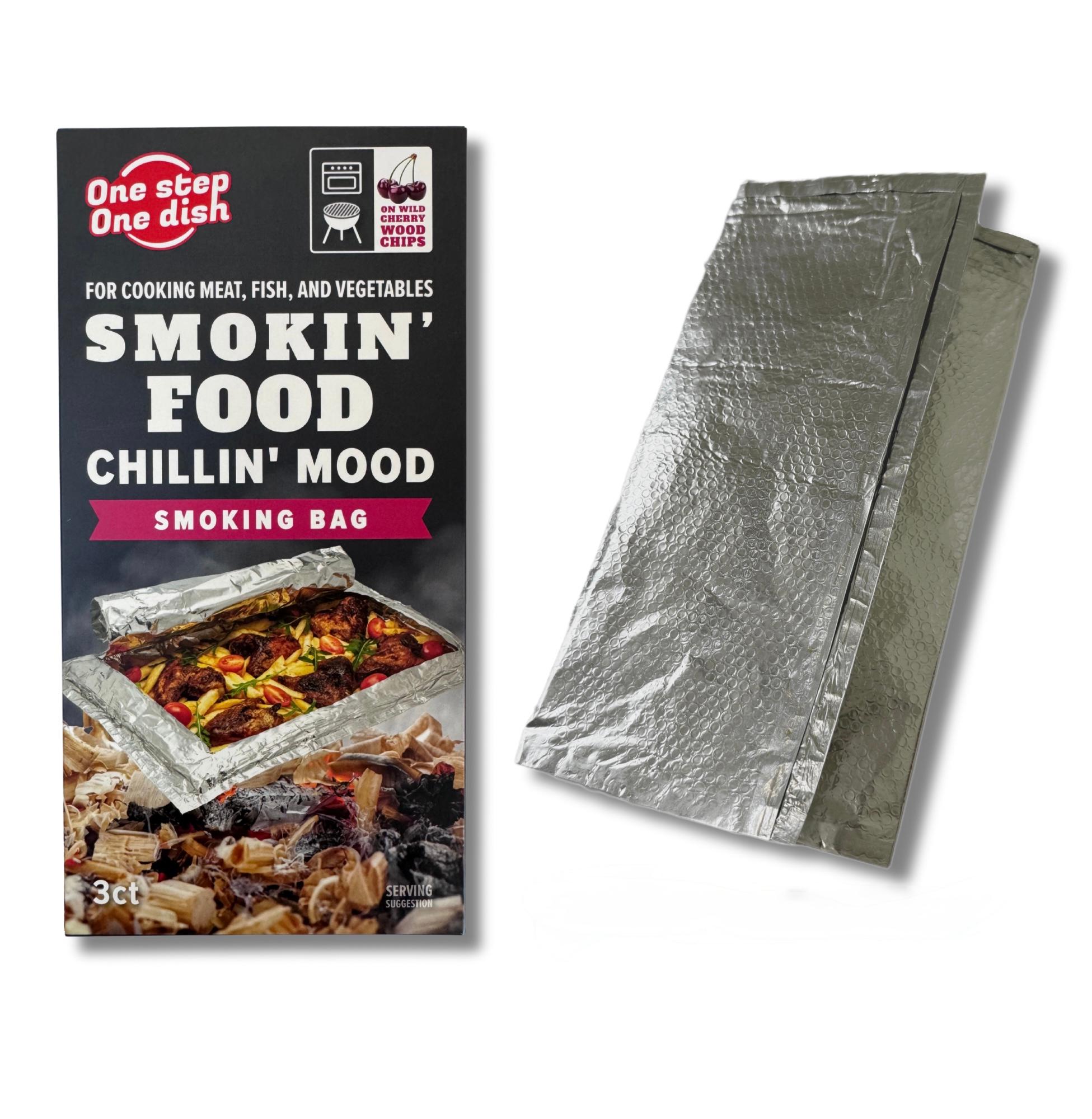 Пакет для копчення і запікання OneStepOneDish! LIMITED на щепі черешні (28803768)
