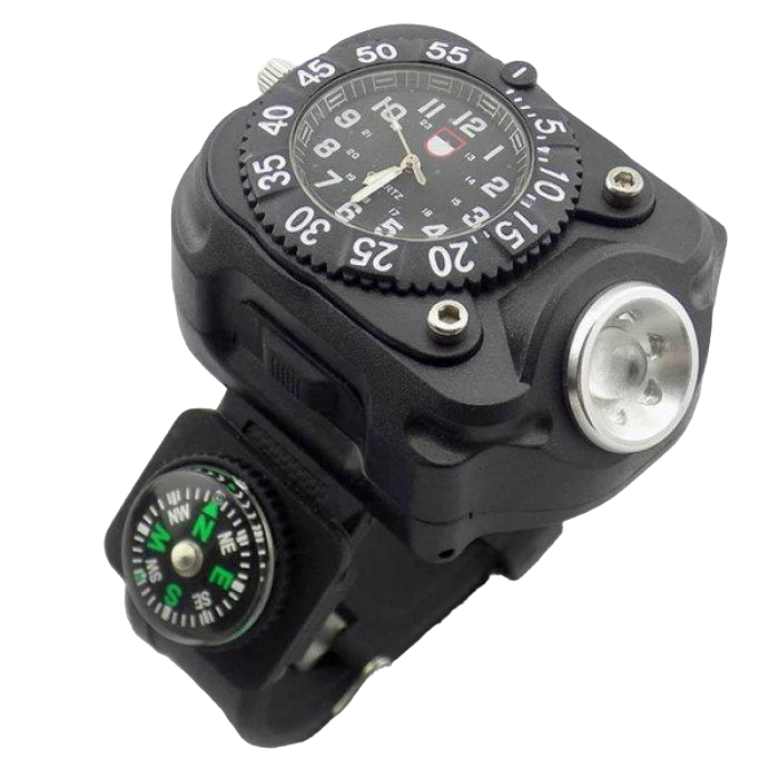 Часы мужские кварцевые Besta FlashLight с компасом