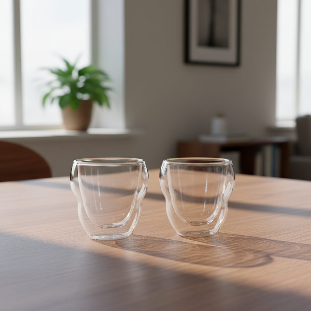 Стаканы с двойным дном Herisson 2 шт 70 мл - фото 3 Стаканы с двойным дном Herisson 2 шт 70 мл - фото 3