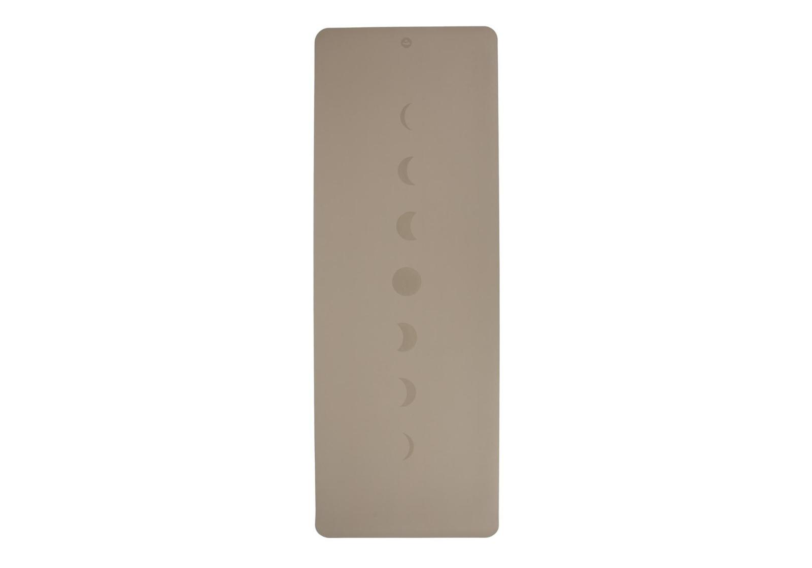 Йога-мат матовый Bodhi Phoenix Moon Phases 185x66x0,4 см Light Taupe (630MPT)