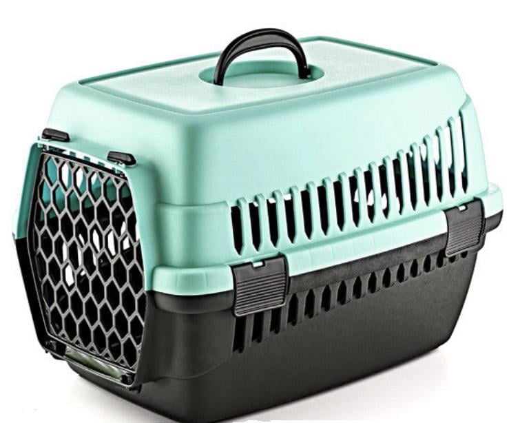 Контейнер переноска для животных Senyayla 50x36x33 Зеленый