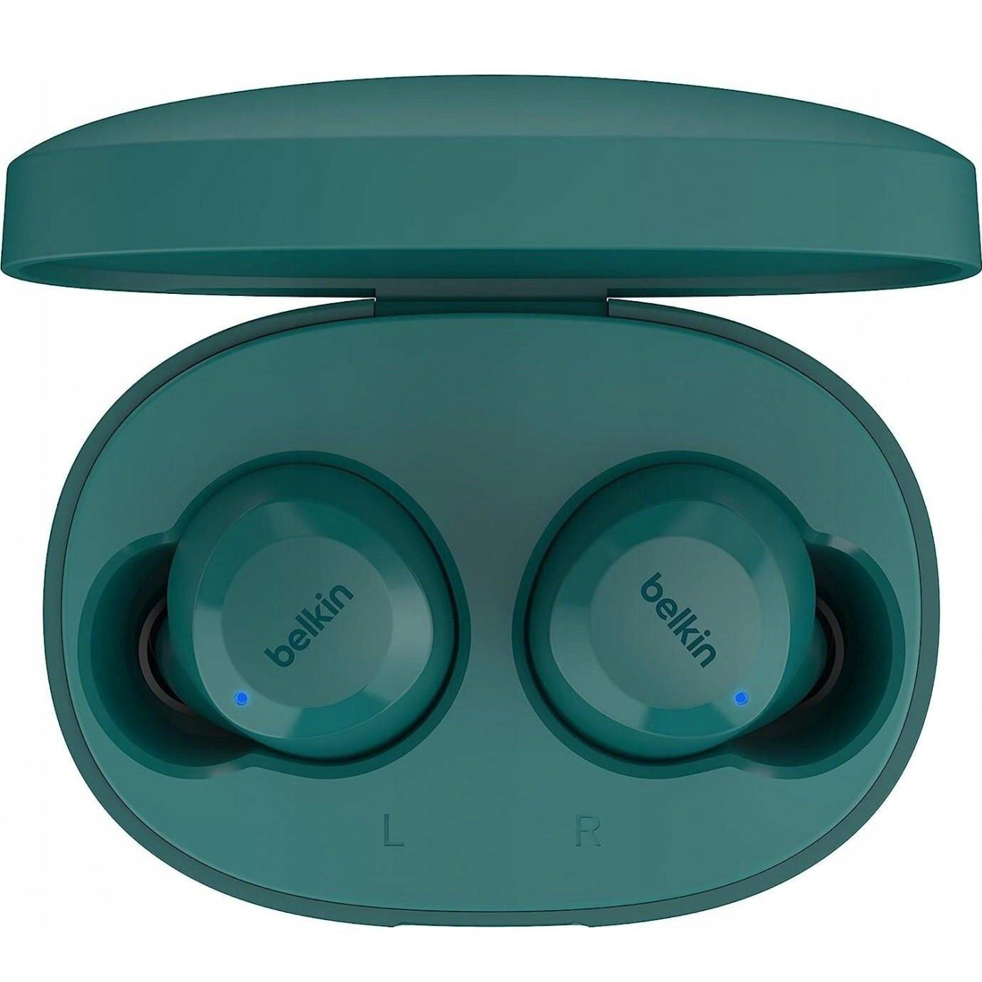 Навушники Belkin Soundform Bolt True Wireless Teal (ERC-AUC009BTTE) - фото 3