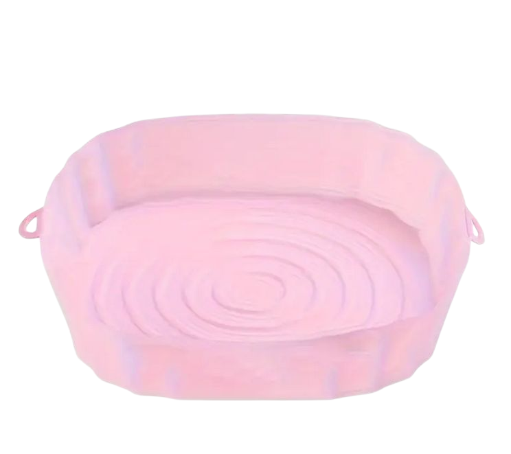 Форма силиконовая для аэрогрилей и аэрофритюрниц Розовый (W626) Форма силиконовая для аэрогрилей и аэрофритюрниц Розовый (W626)