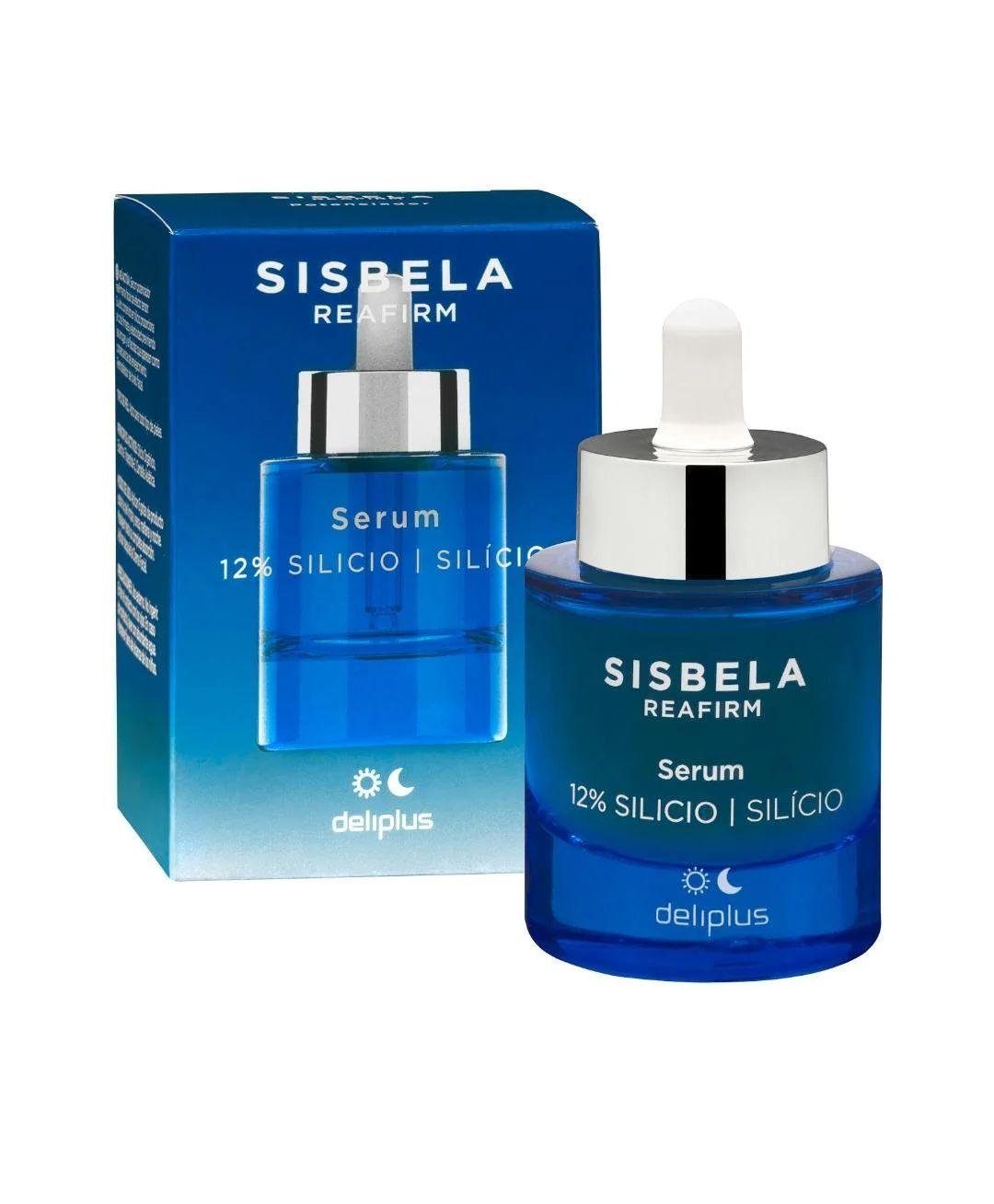 Сыворотка для лица Sisbela Reafirm Deliplus 30 мл с 12% органического кремния и морским коллагеном