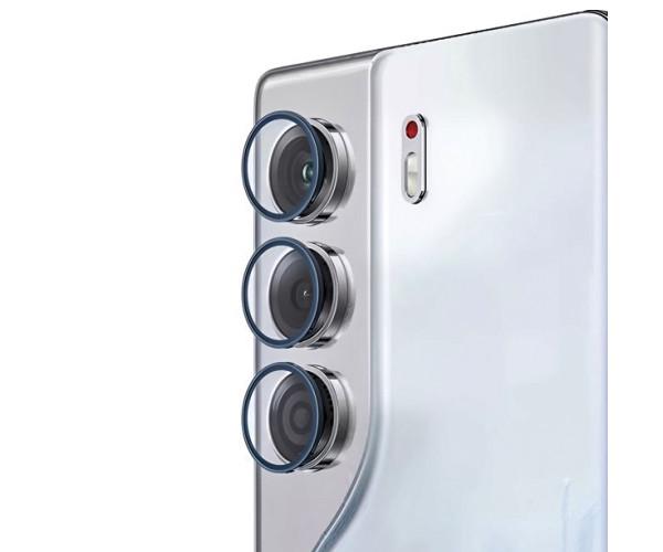 Захисне скло з рамкою CD Pattern для Tecno Camon 40 на задню камеру Чорний