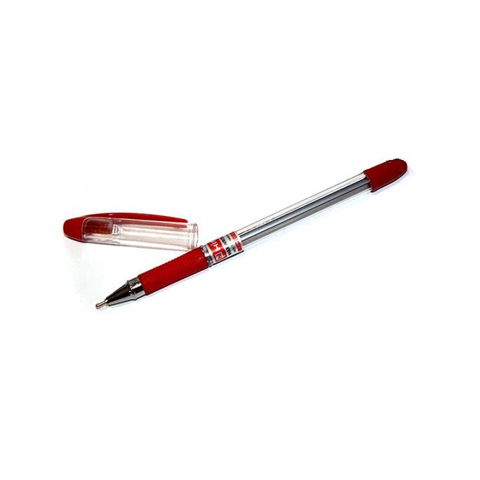 Ручка масляна Max Writer Hiper HO-335 Червоний 5 шт. (MHP-HO-335-RED)