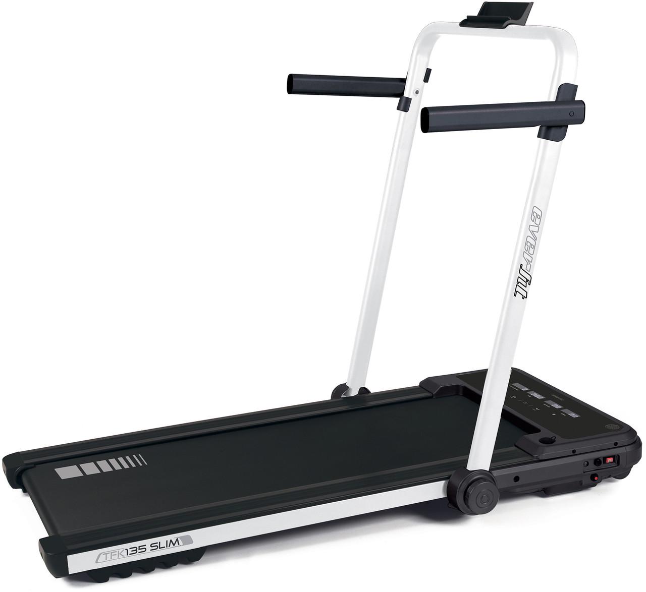 Бігова доріжка Everfit Treadmill TFK 135 Slim Pearl White (TFK-135-SLIM-W) - фото 2