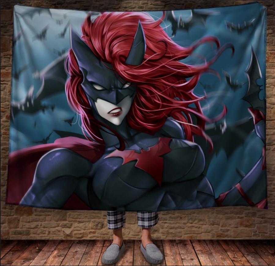 Плед с 3D принтом Бесподобная Бетвумен 150x200 см (epi_1149)