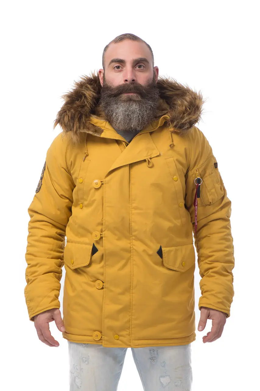 Куртка аляска Alpha Industries Altitude Parka M Tumbleweed (MJA43917C1Mye) - фото 7