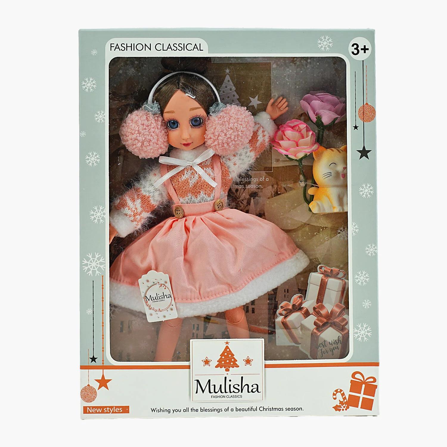 Кукла QJ 120/48/2 с аксессуарами и питомцем 30 см (25599644)