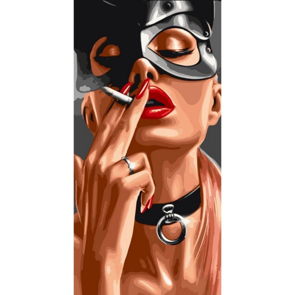 Картина по номерам ART CRAFT Игривая киса 40x80 см (10070-AC)