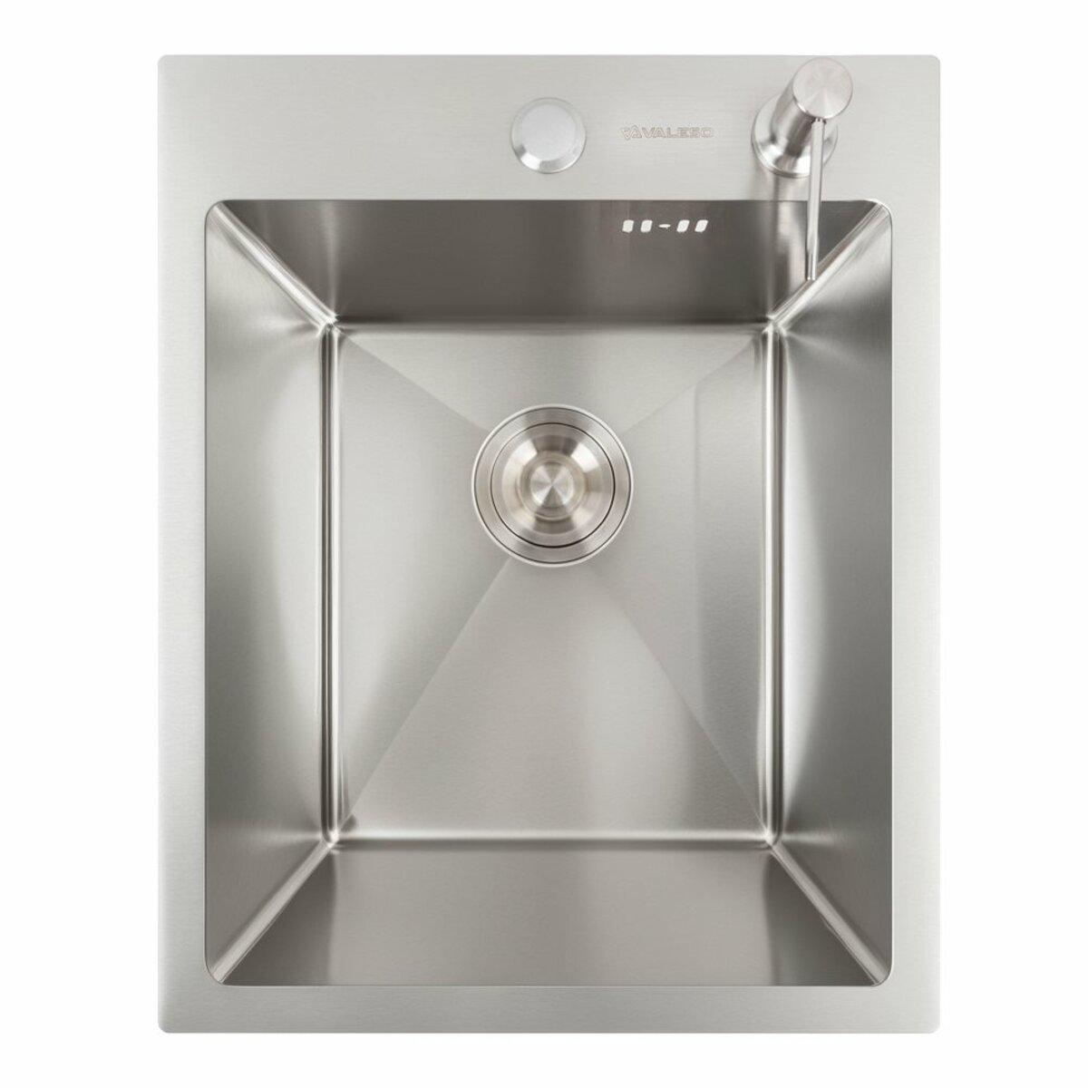 Мийка Valeso Handmade із змішувачем Valeso NS02A 40x50 см (032303) - фото 9 Мийка Valeso Handmade із змішувачем Valeso NS02A 40x50 см (032303) - фото 9