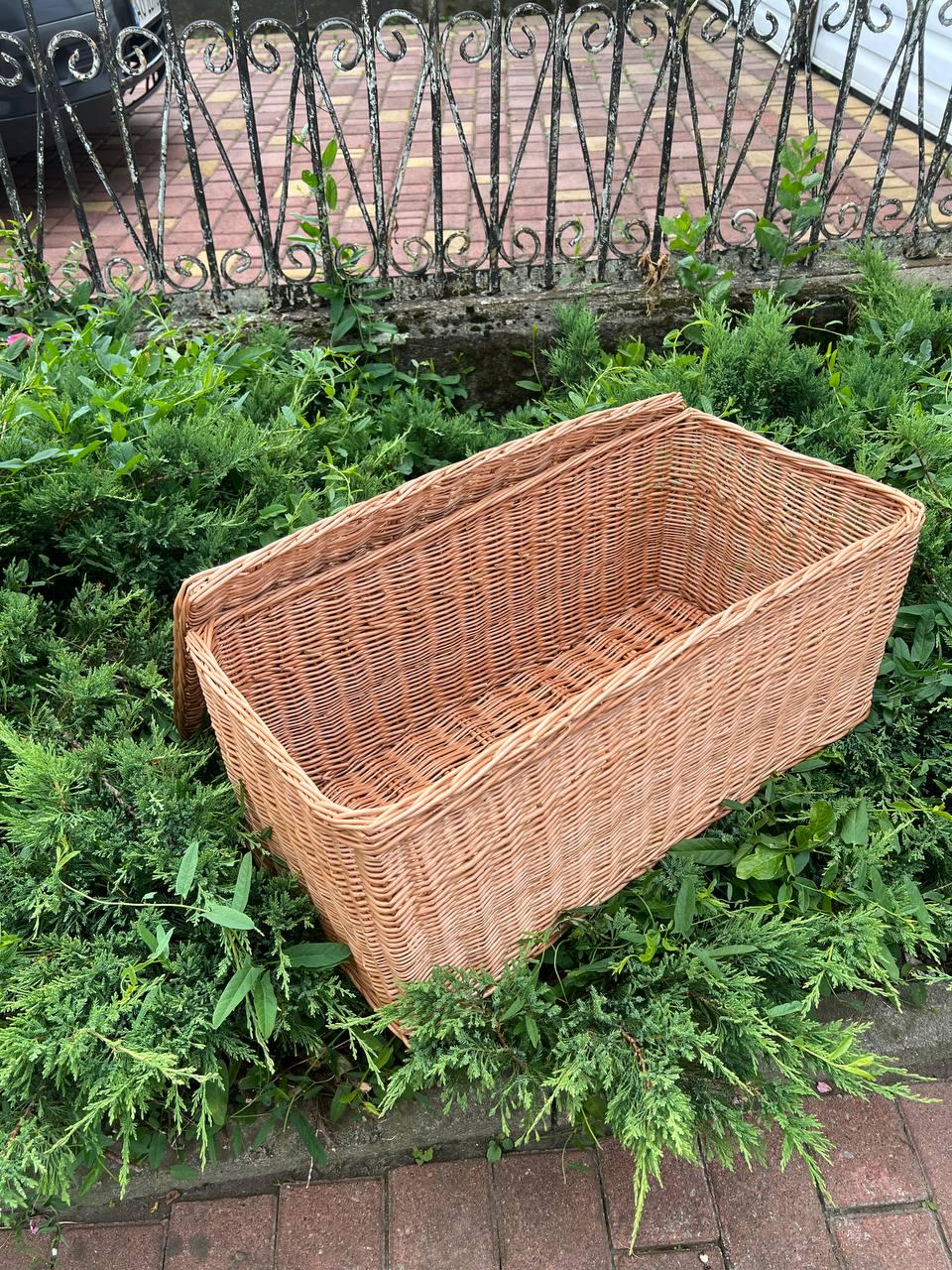 Корзина плетеная с крышкой Сімейний Затишок (27277000) - фото 14 Корзина плетеная с крышкой Сімейний Затишок (27277000) - фото 14