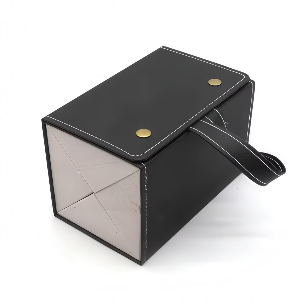 Футляр органайзер для очков на 4 секции из экокожи Черный Футляр органайзер для очков на 4 секции из экокожи Черный