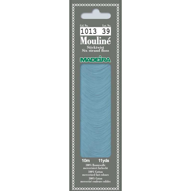 Нитки мулине Madeira 1013 Mouline Голубой