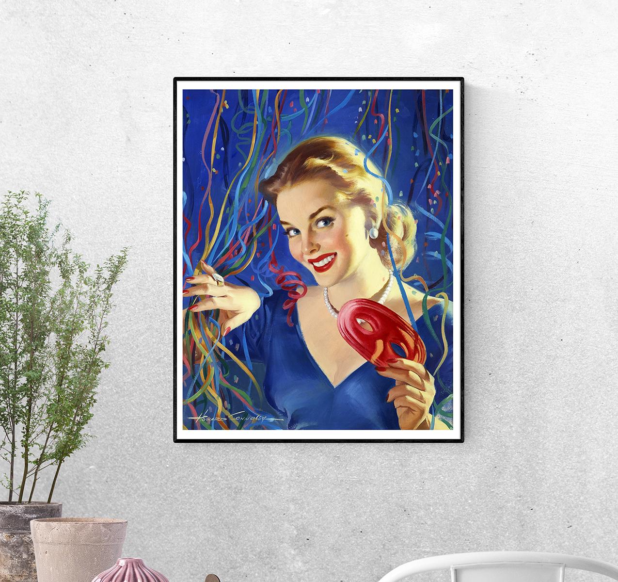 Постер Карнавальная ночь формат А-2 (pin_up010051_Poster)