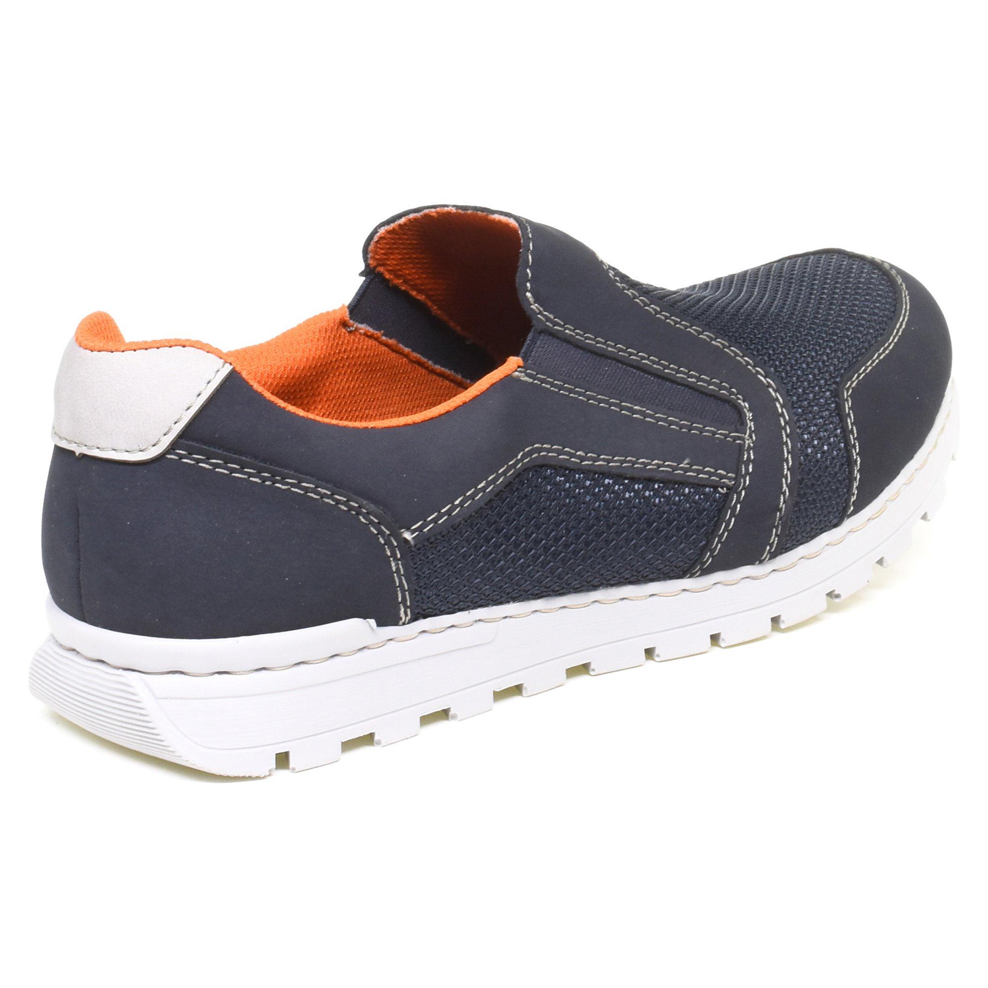 Кроссовки мужские Rieker р. 42 Темно-синий (89101-42) - фото 2 Кроссовки мужские Rieker р. 42 Темно-синий (89101-42) - фото 2