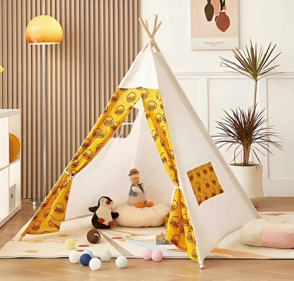 Детский шатер-вигвам K 2116 Утенок 115 см Белый - фото 2 Детский шатер-вигвам K 2116 Утенок 115 см Белый - фото 2