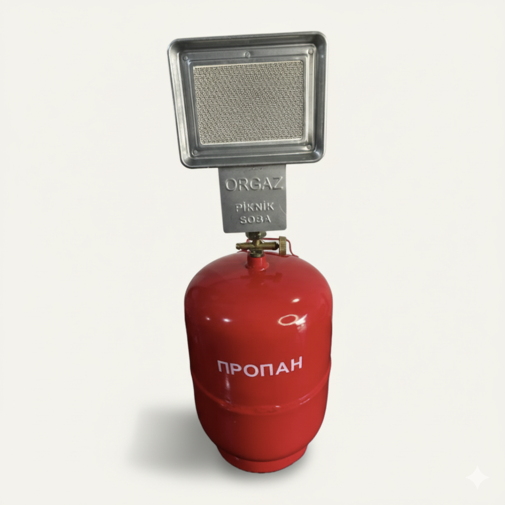 Газовый обогреватель Nurgaz NG-309 1,5 кВт и баллон 5 л (2348188439)