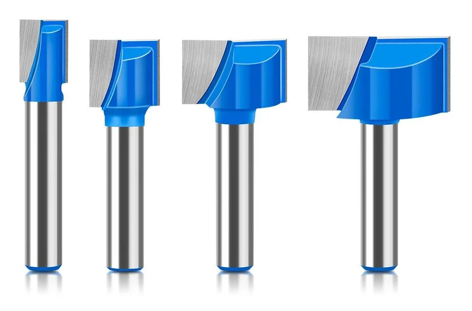 Набор фрез по дереву прямых пазовых хвостовиков 8 мм 4 шт. Набор фрез по дереву прямых пазовых хвостовиков 8 мм 4 шт.