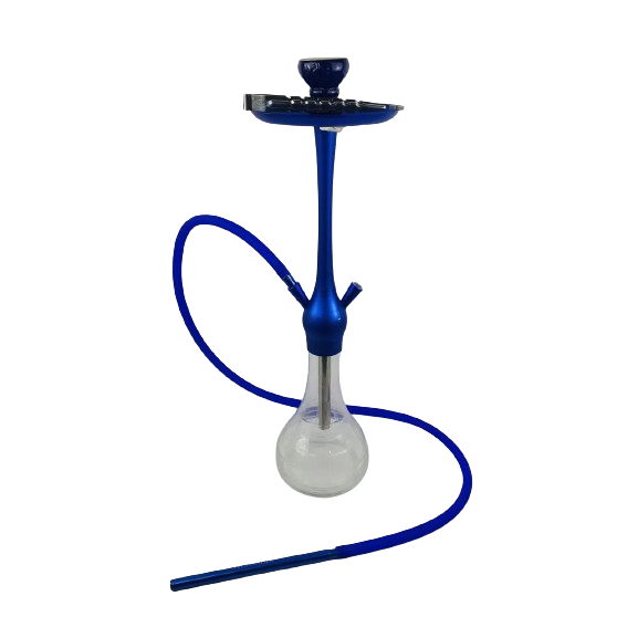 Кальян Aroma Hookah Lima на 1 персону нержавеющая сталь с прозрачной колбой White (1985081113)