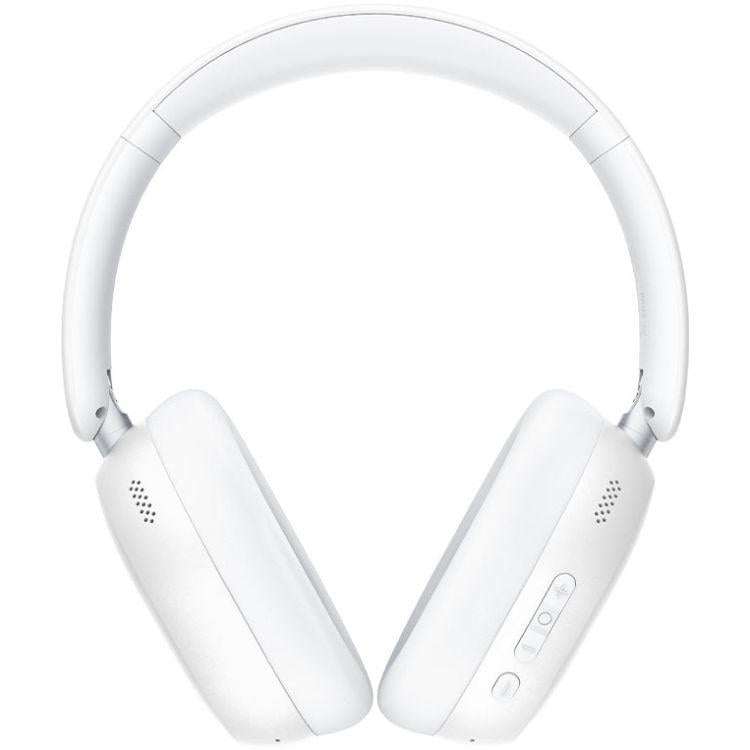 Наушники беспроводные с микрофоном Acefast H12 Hybrid ANC Bluetooth White (6974316285731)