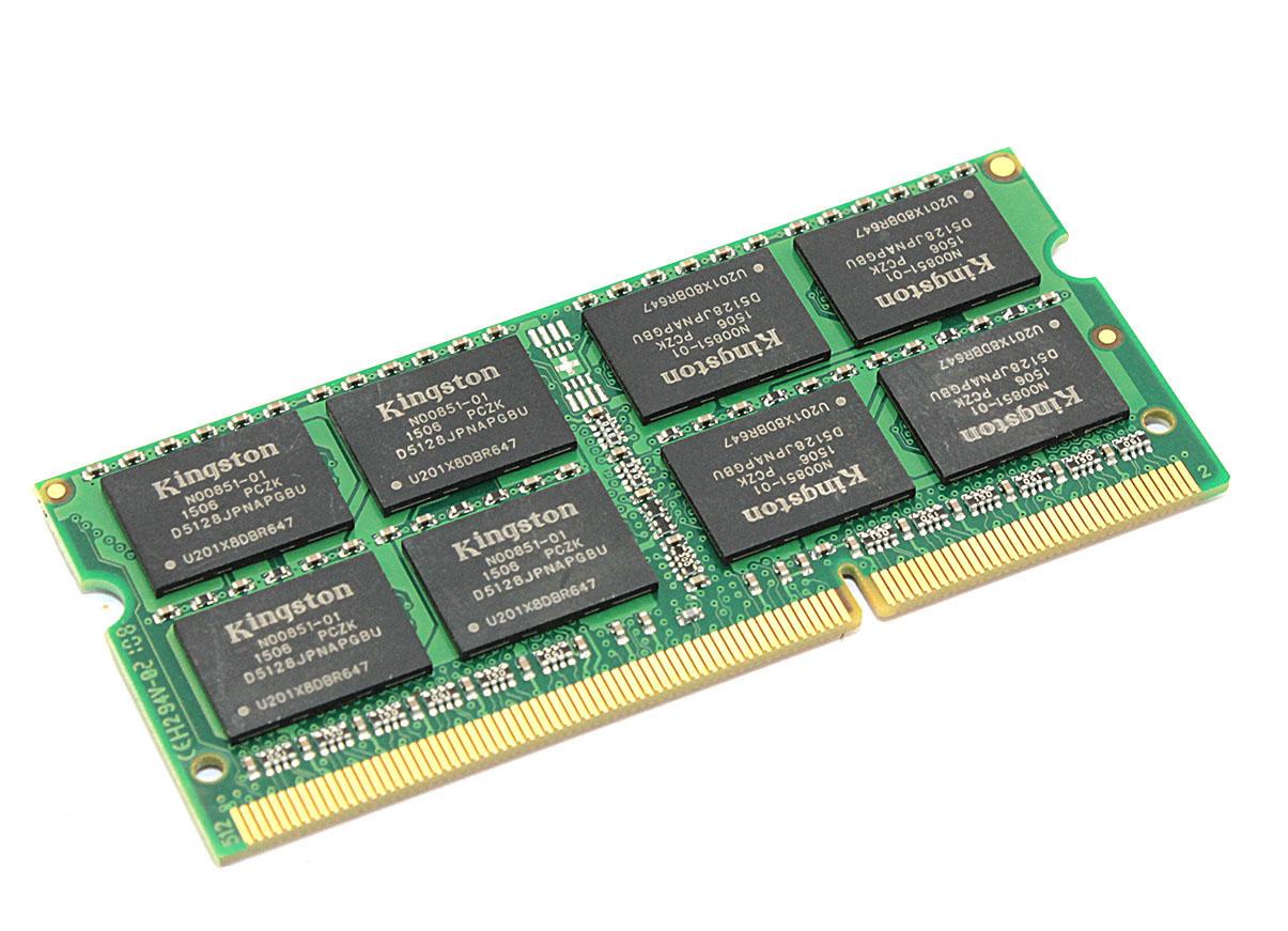 Оперативная память Kingston SODIMM DDR3 8GB 1333 1,5V 204PIN KVR1333D3S9/8G - фото 1