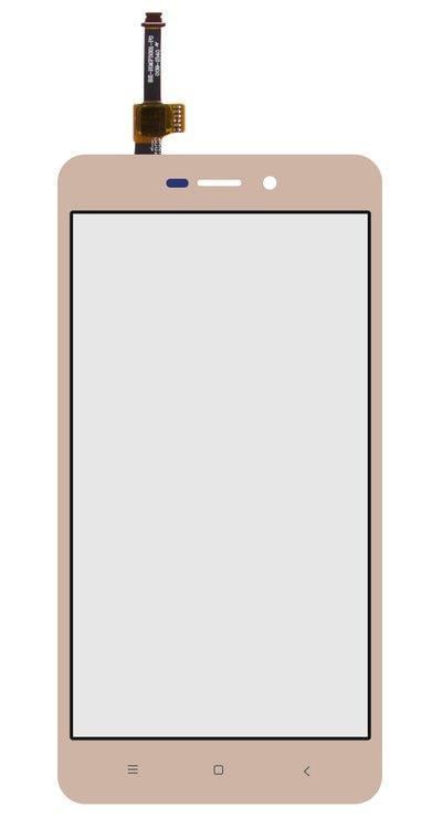 Сенсор для Xiaomi Redmi 3/Redmi 3S/Redmi 3S Prime/Redmi 3X Золотой (4828519)