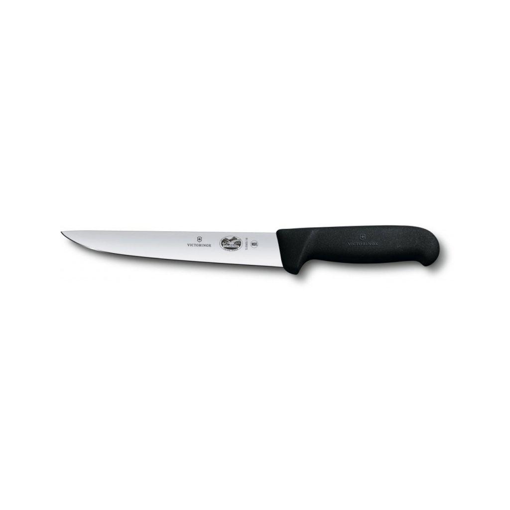 Кухонный нож Victorinox Fibrox Sticking 18 см Black (5.5503.18) Кухонный нож Victorinox Fibrox Sticking 18 см Black (5.5503.18)