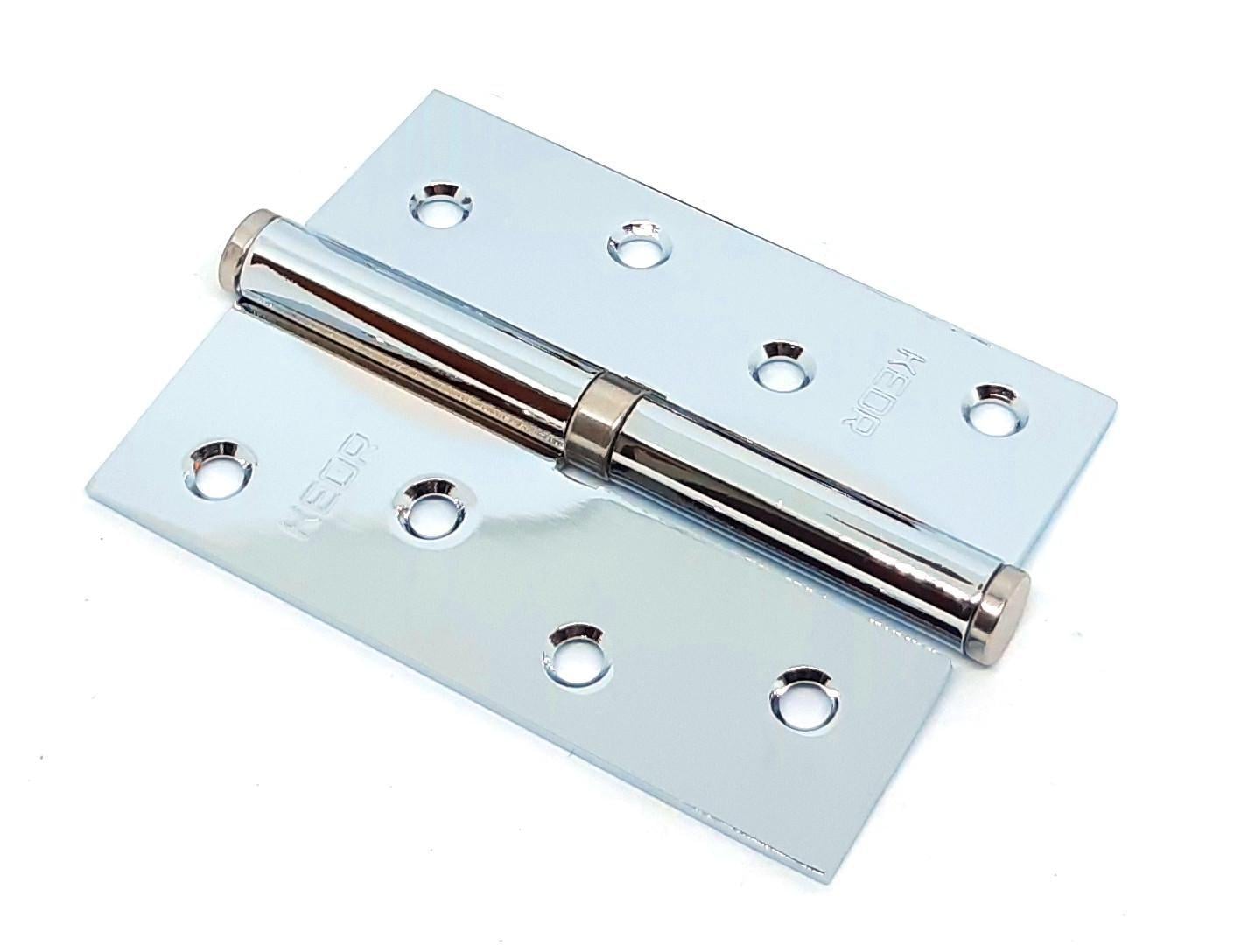 Петля съемная Kedr 100х75х2,5 см левая стальная Хром полированный