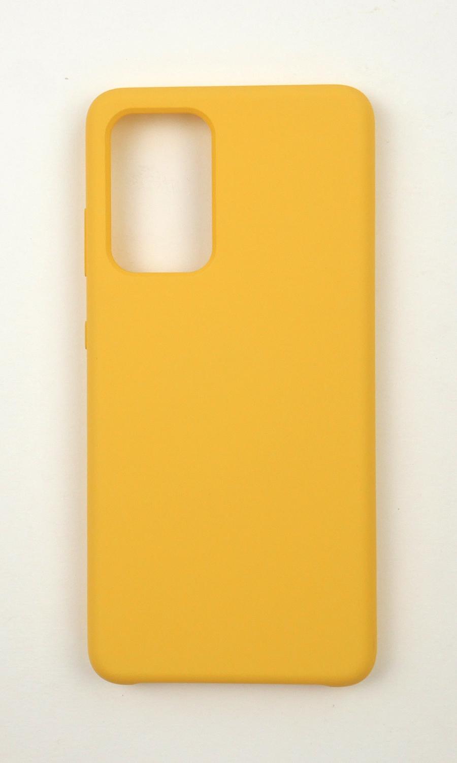 Чехол Jelly Silicone Case Samsung A52 Yellow (4)