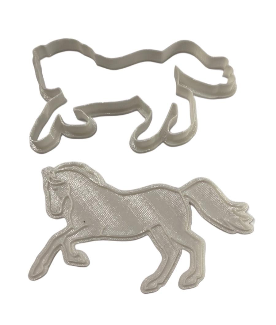 Вырубка для печенья и пряников Лошадка №2