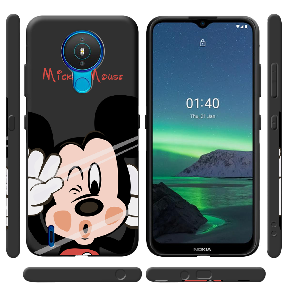 Чохол Boxface Nokia 1.4 Mister M Чорний силікон (42377-cc58-43221) - фото 2