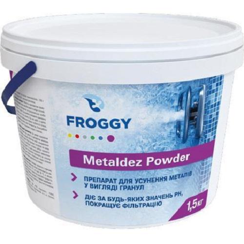 Средство для удаления металлов Froggy Metaldez Powder 1,5 кг Средство для удаления металлов Froggy Metaldez Powder 1,5 кг